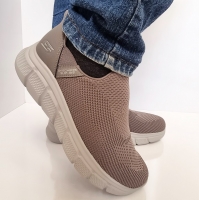 کفش مردانه اسکچرز هندزفری Skechers Slip-Ins 118306-GRY