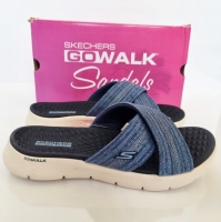 صندل زنانه اسکیچرز Skechers GO WALK Flex 141420-NVY