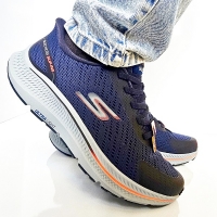 کفش مردانه اسکچرز هندزفری رانینگ Skechers Slip-Ins GoRun 220880-NVY 
