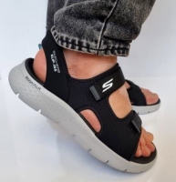 صندل مردانه اسکچرز هندزفری Skechers Slip-Ins 229210-BKGY